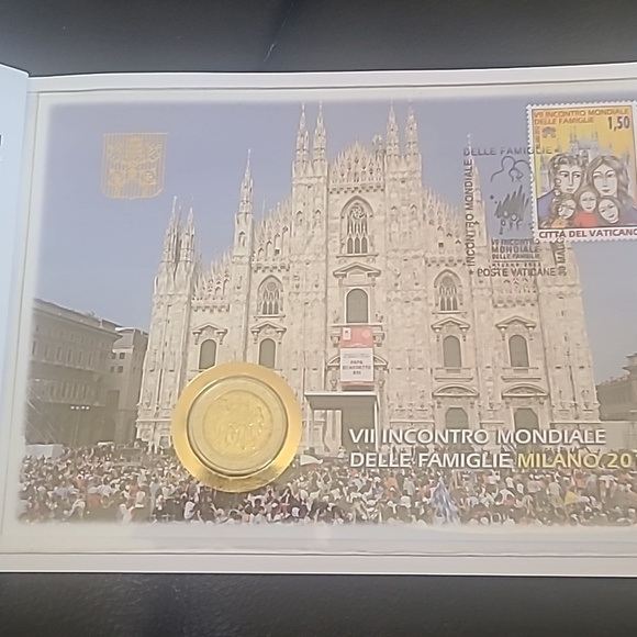 Vatican coin stamp folders - Picture 2 of 5